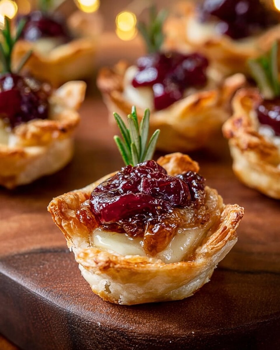 Cranberry Brie Bites
