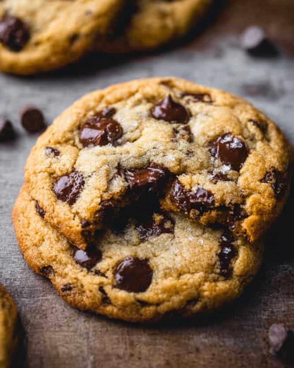 Ultra Thick Bakery Style Chocolate Chip Cookies Feature Golden Brown Edges with …