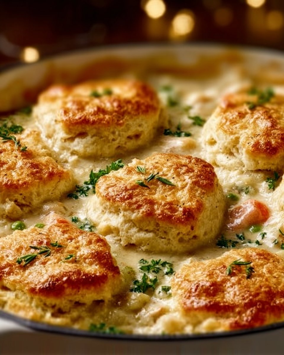 Red Lobster Biscuit Chicken Pot Pie