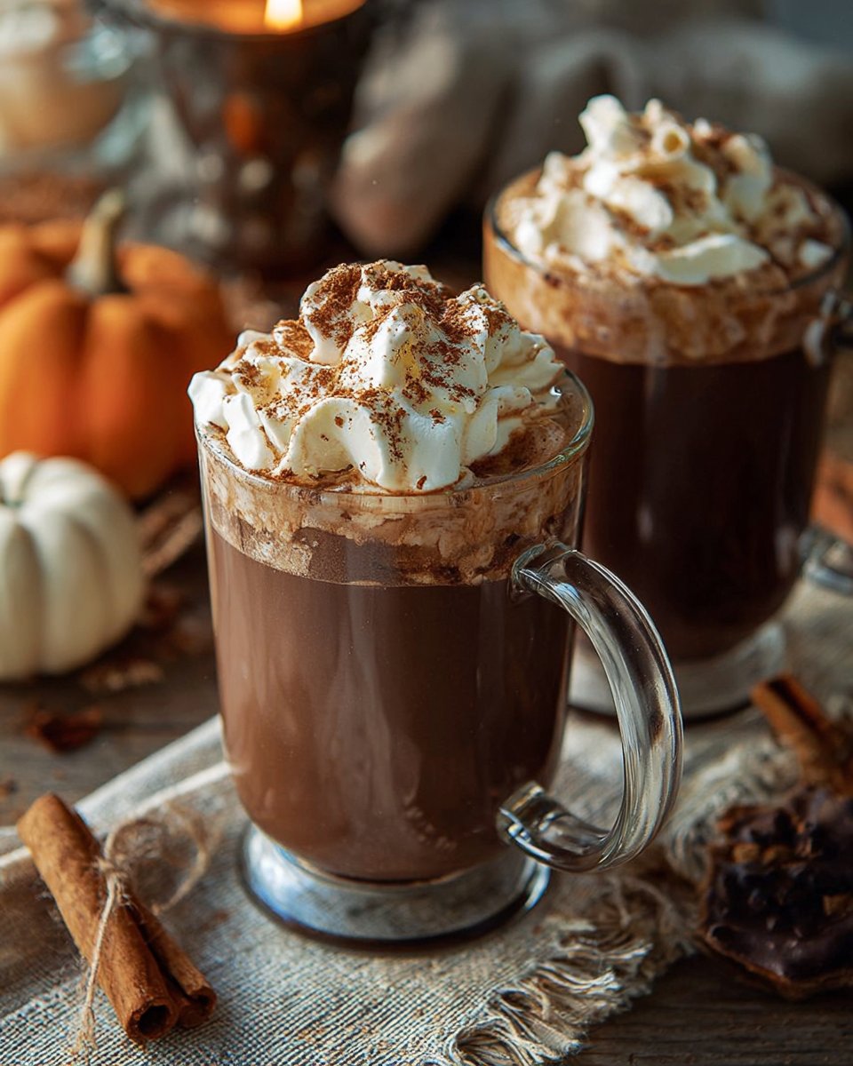 Pumpkin Spice Hot Chocolate