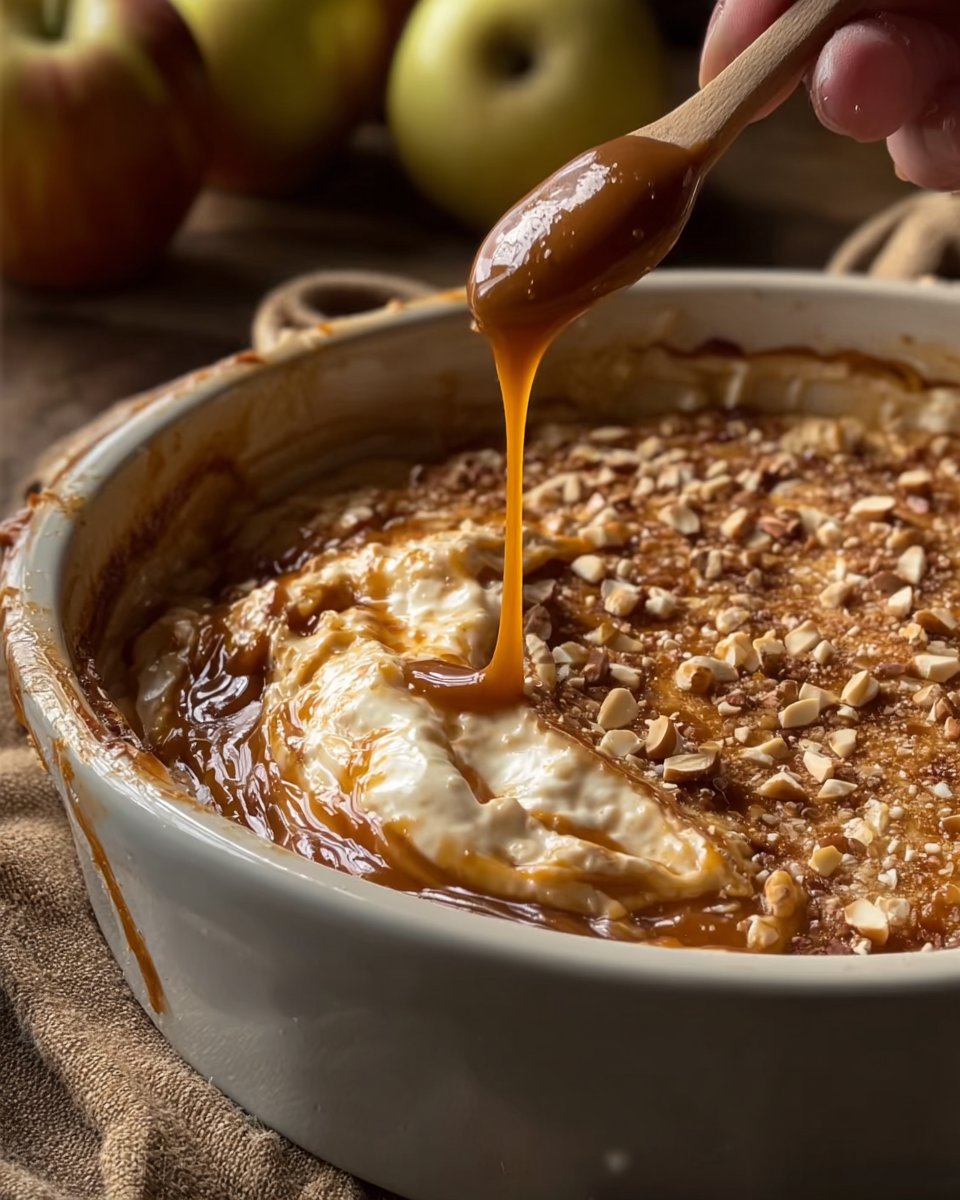 Cream Cheese Caramel Apple Dip
