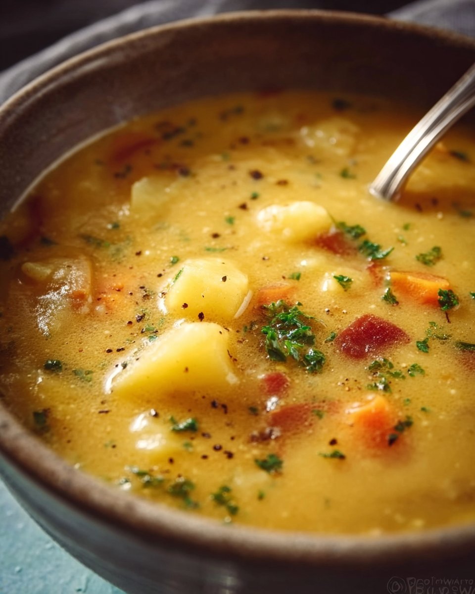 Homemade German Potato Soup (Potato Soup)