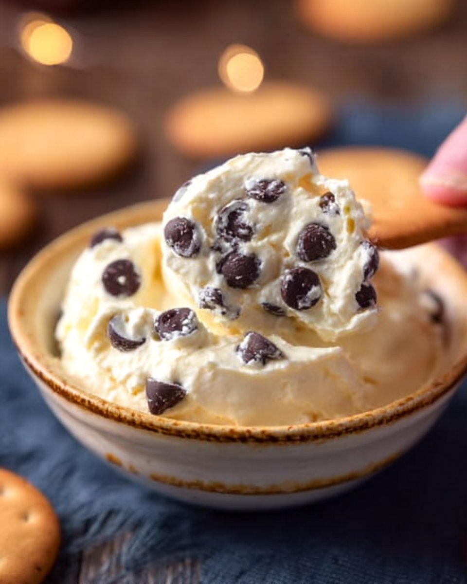 Chocolate Chip Cheesecake Dip