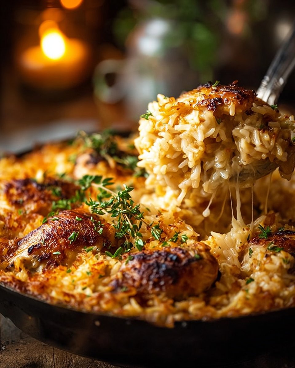 One-Pan Chicken and Rice Bake