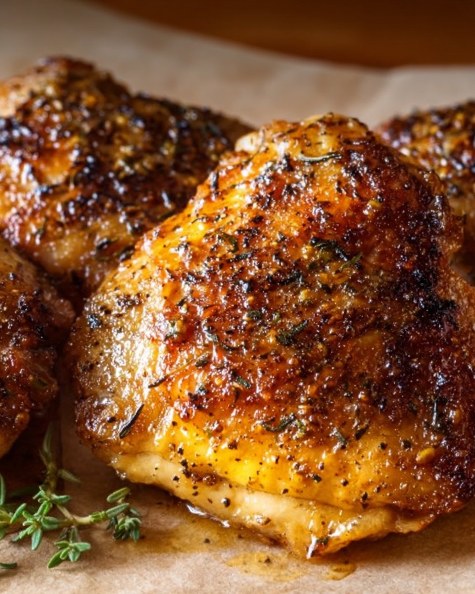 Easy Baked Boneless Skinless Chicken Thighs