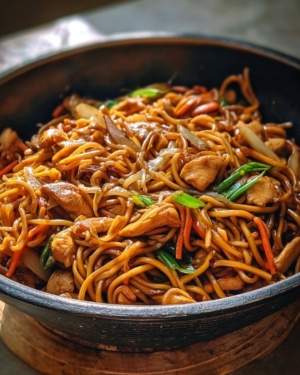 Chicken Lo Mein Recipe