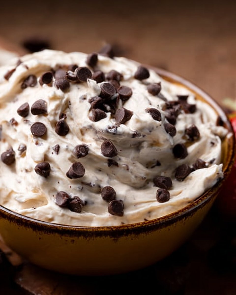 Cream Cheese Chocolate Chip Dip (Easy Dessert!)