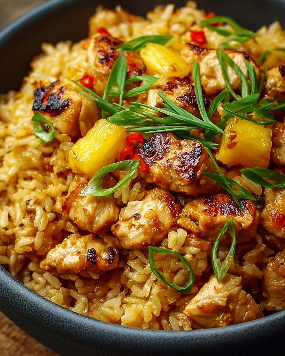 Pineapple Chicken and Rice