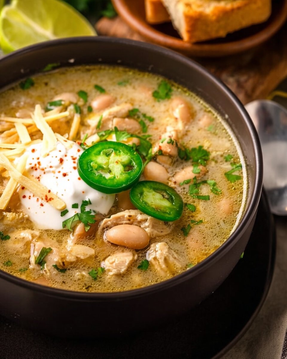 Instant Pot White Chicken Chili