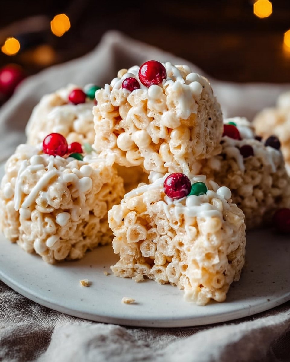 Christmas Rice Crispy Treats