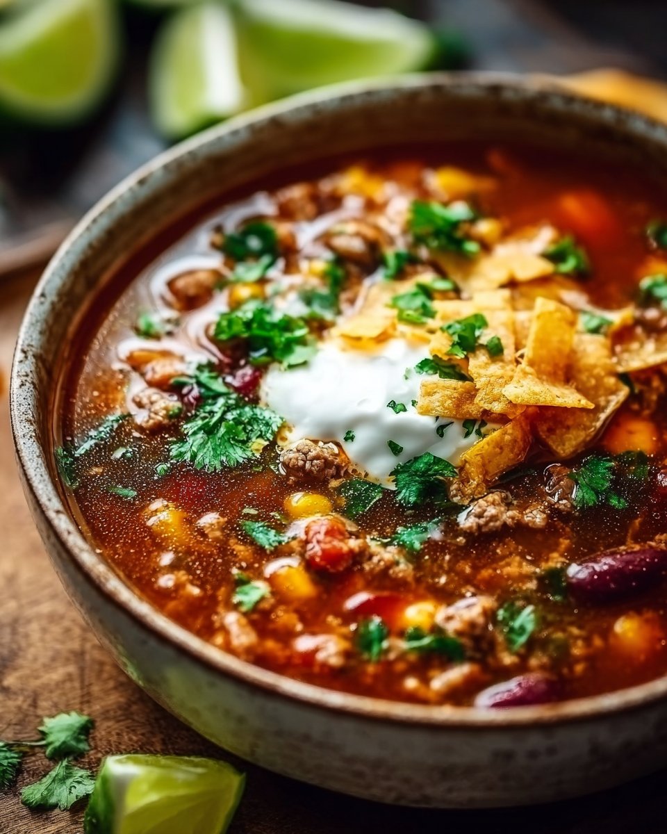 Easy Taco Soup Recipe
