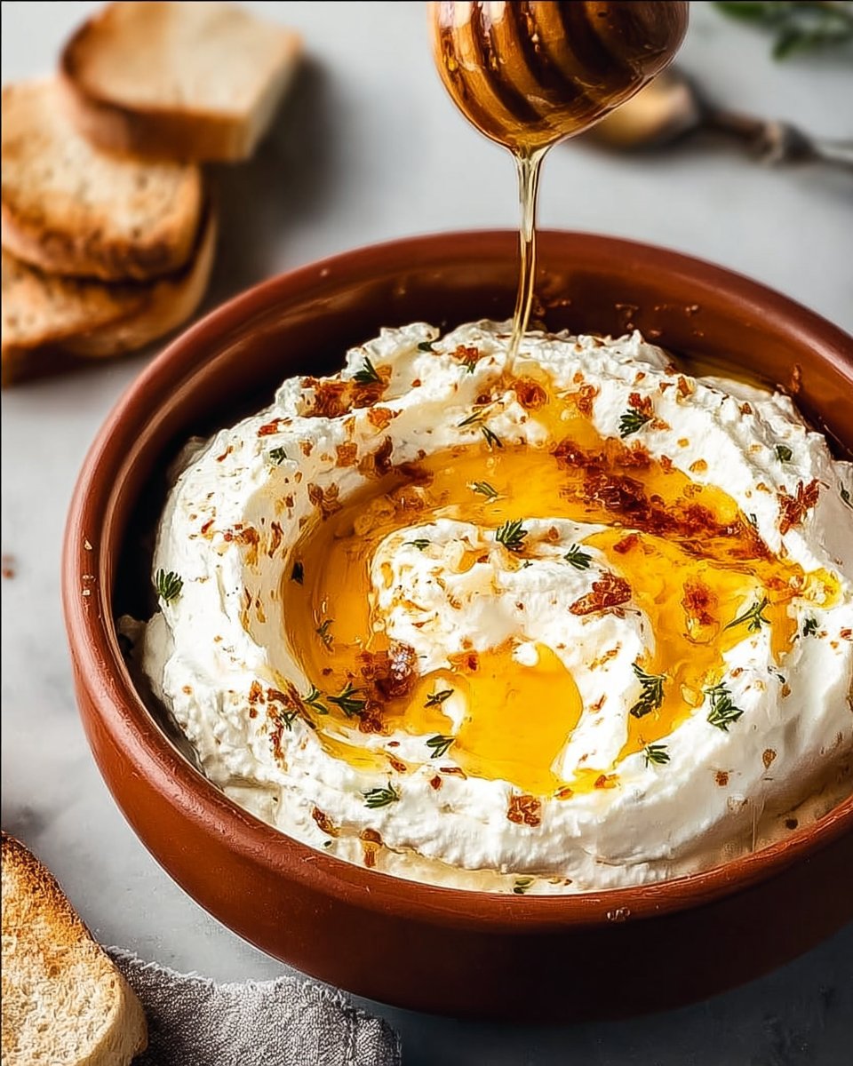 Ricotta Dip with Hot Honey