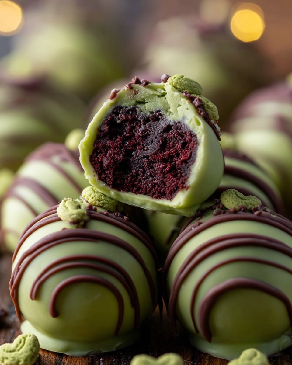 Grinch Oreo Truffles