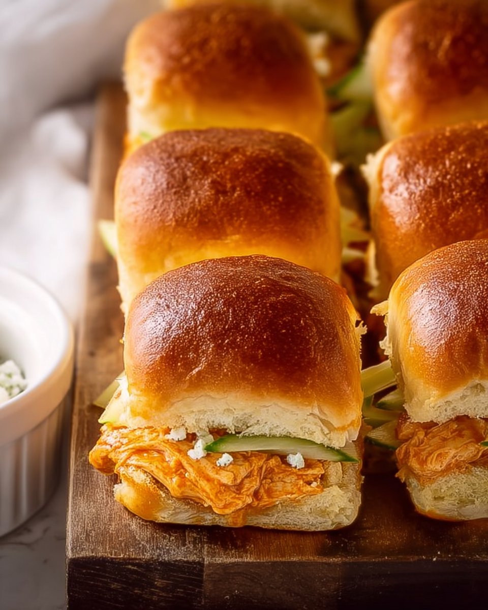Buffalo Chicken Sliders
