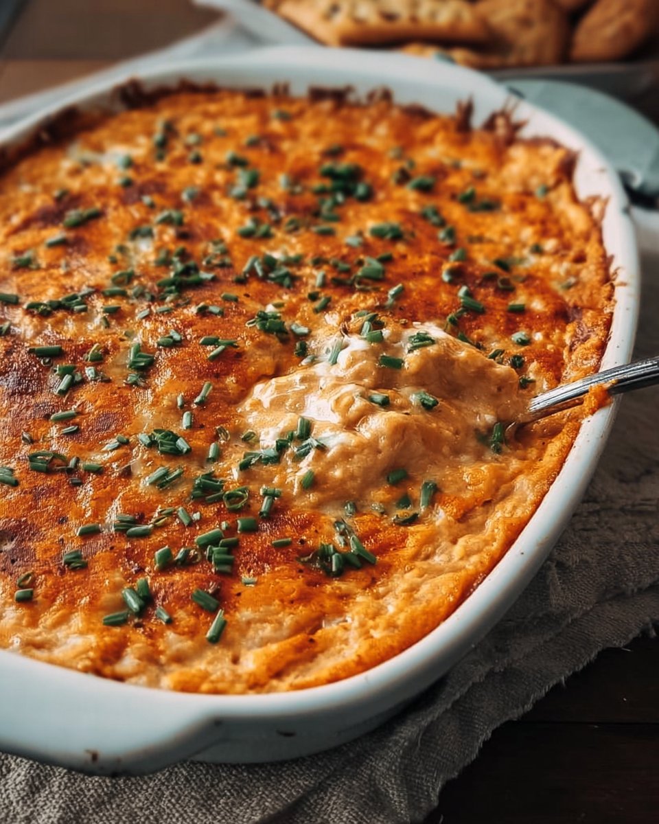 Vegetarian Cheesy White Bean Buffalo Dip