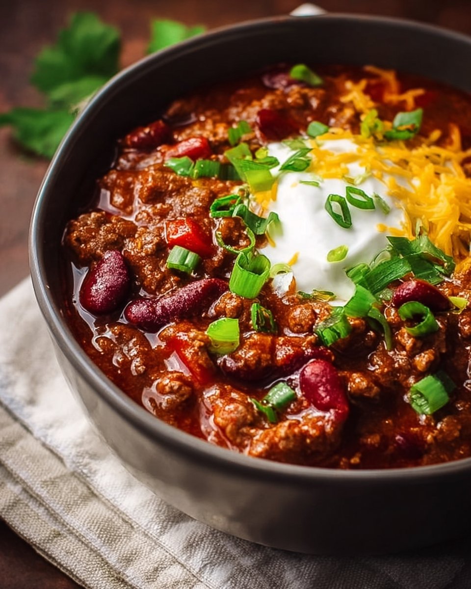 High Protein Beef Chili