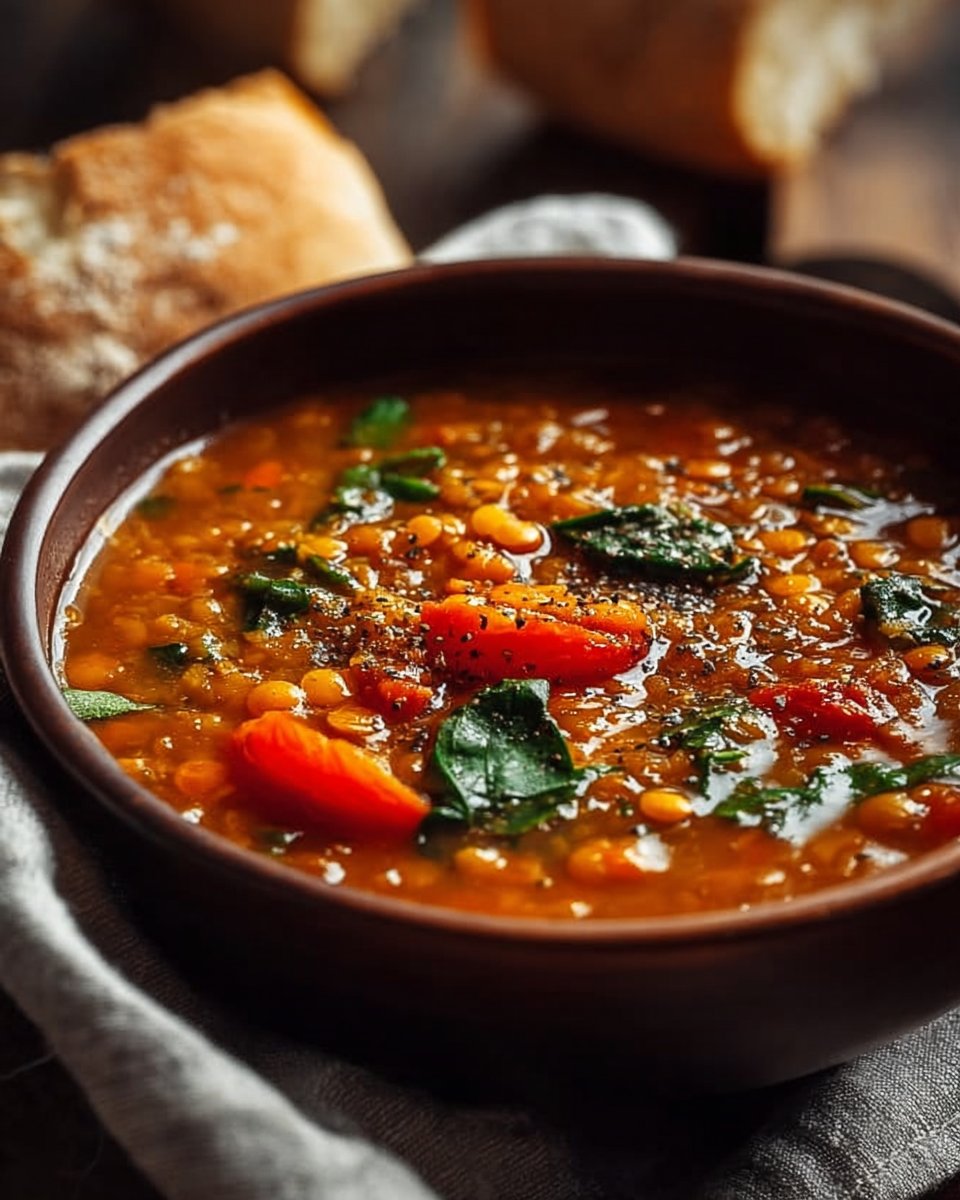 Tomato Lentil Soup