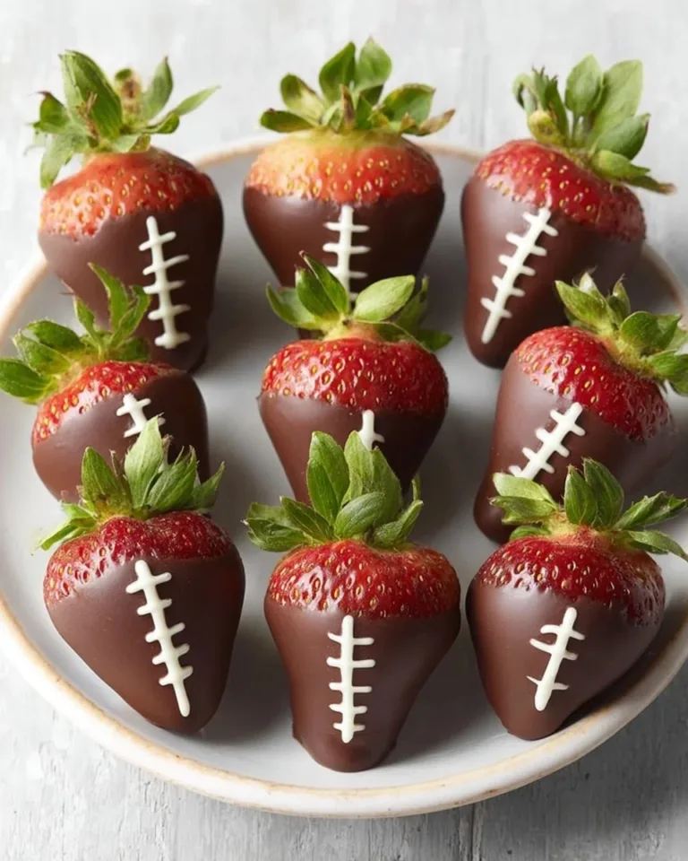 Delicious chocolate dipped strawberries on a plate