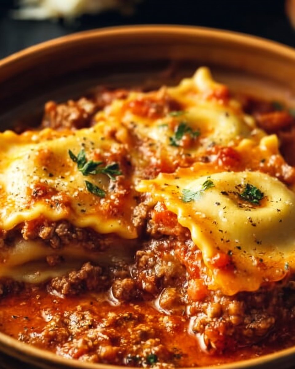 Crockpot Ravioli Lasagna: A Hands-Off, Flavor-Packed Comfort Food Masterpiece