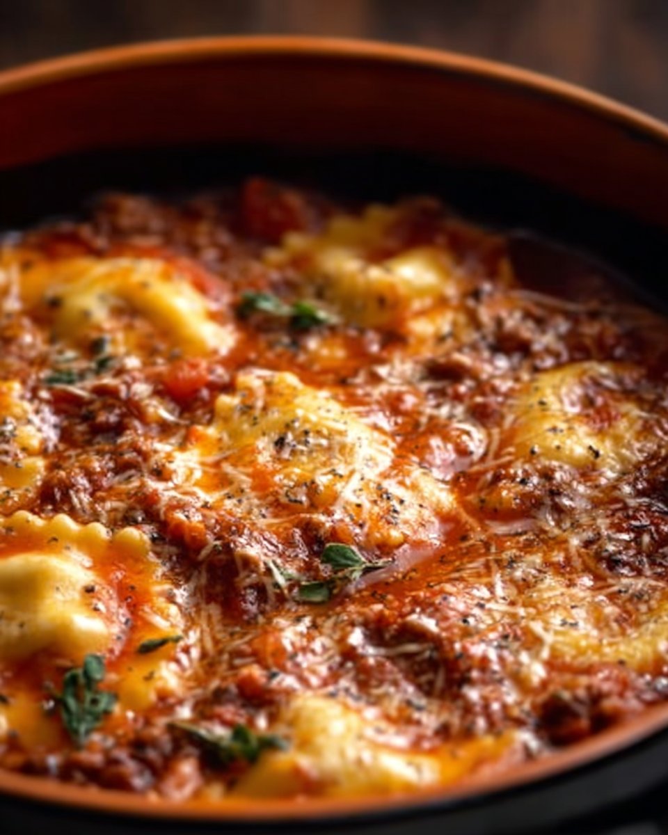 Crockpot Ravioli Lasagna: A Hands-Off, Flavor-Packed Comfort Food Masterpiece