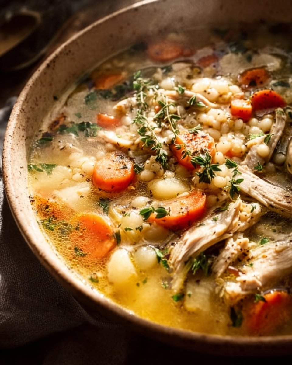 Leftover Turkey Soup