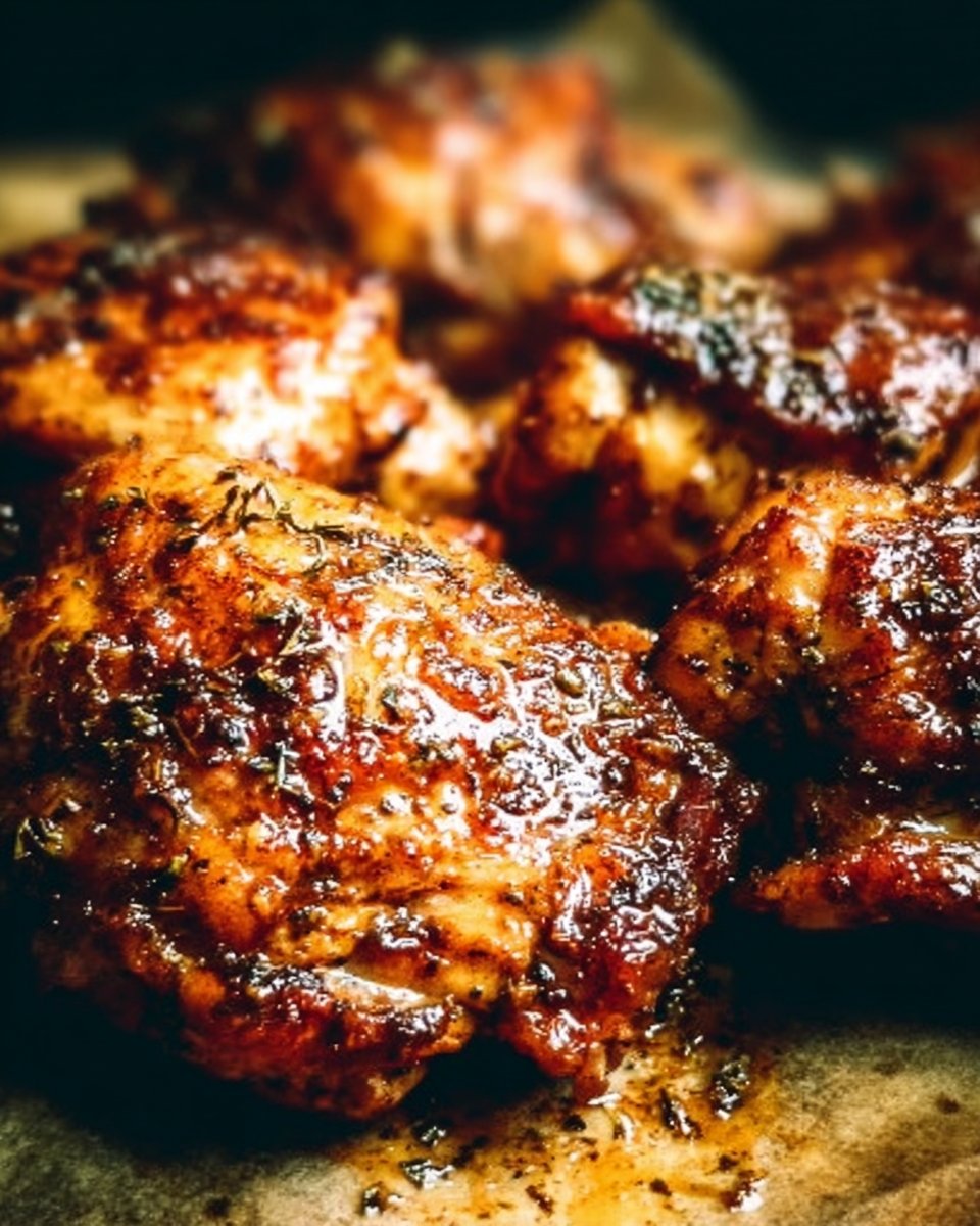 30-min Oven Baked Boneless Skinless Chicken Thighs