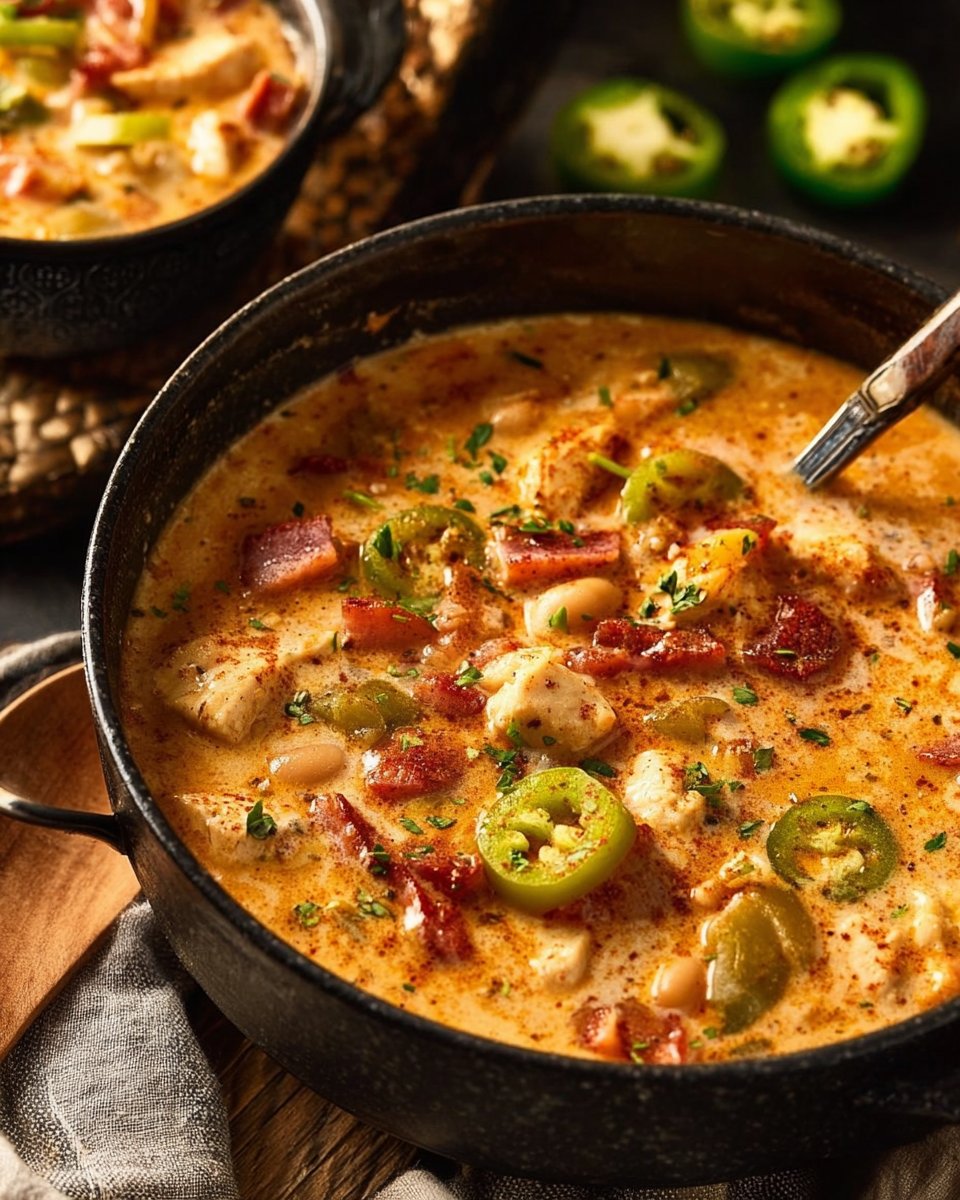 Cajun White Chicken Chili