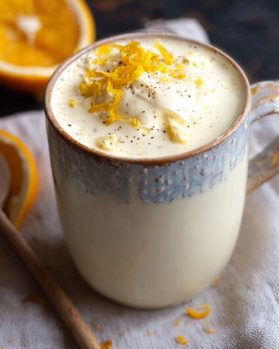 White Chocolate Orange Hot Cocoa
