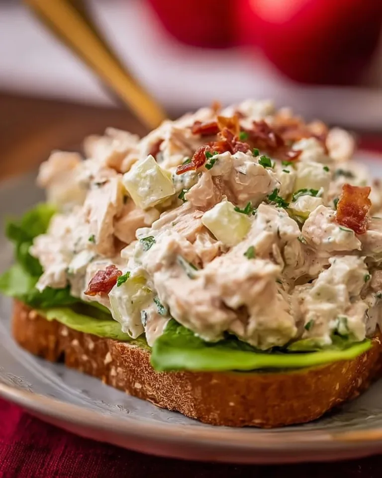 Delicious chicken salad in a bowl, inspired by Chicken Salad Chick recipes.
