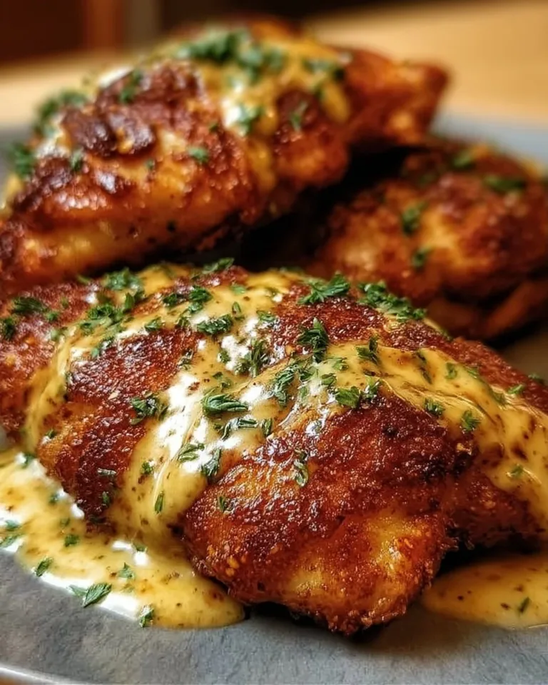 Crispy Pretzel Chicken served with dipping sauce