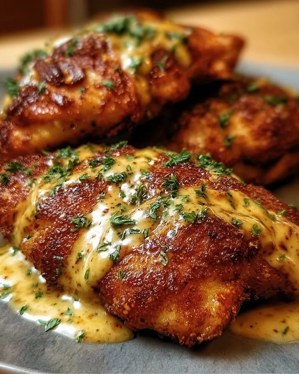 Crispy Pretzel Chicken served with dipping sauce