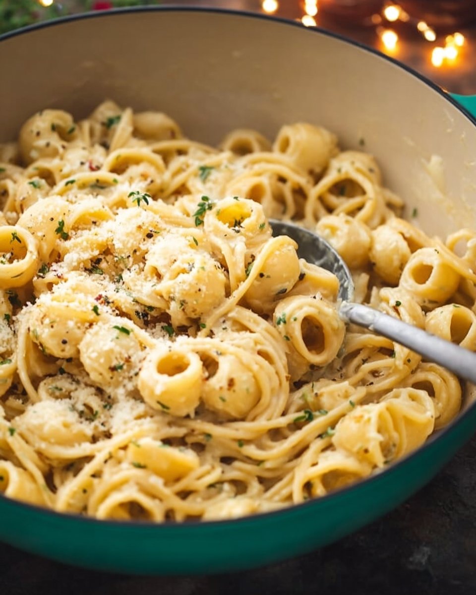 One Pot Garlic Butter Pasta