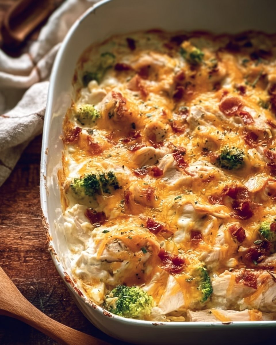 Creamy Low Carb Chicken Casserole