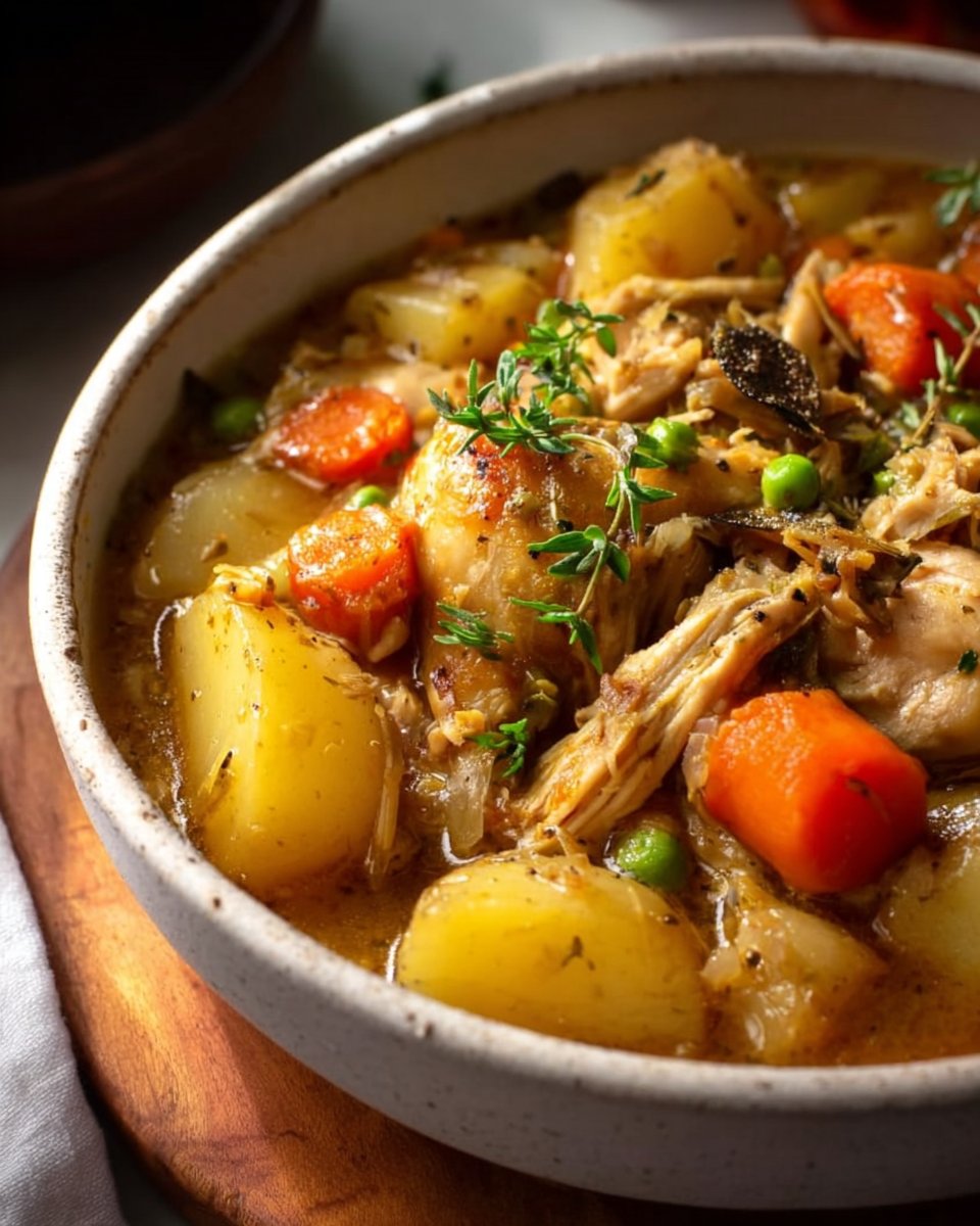 Slow Cooker Chicken Stew Recipe
