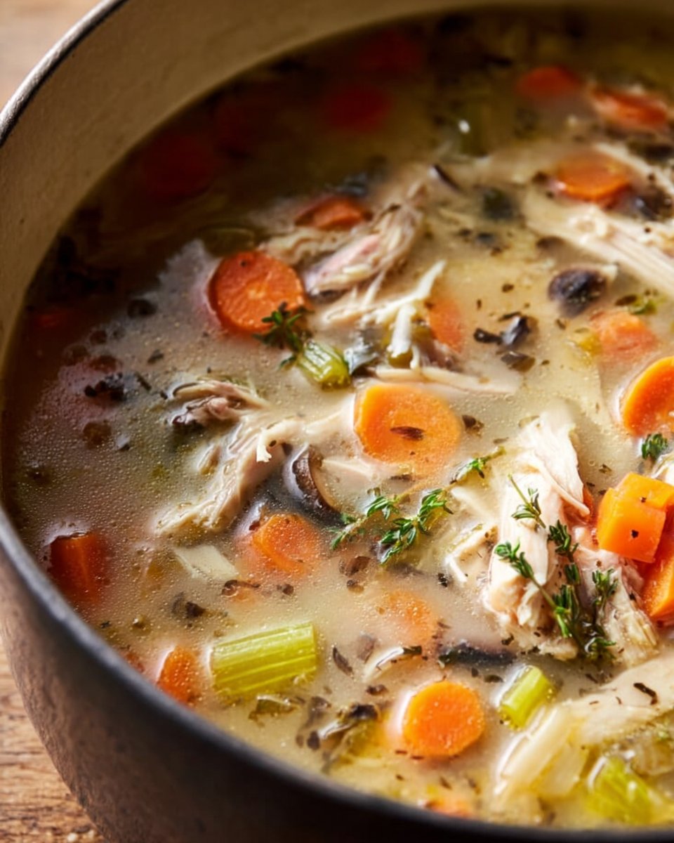 Leftover Turkey Soup