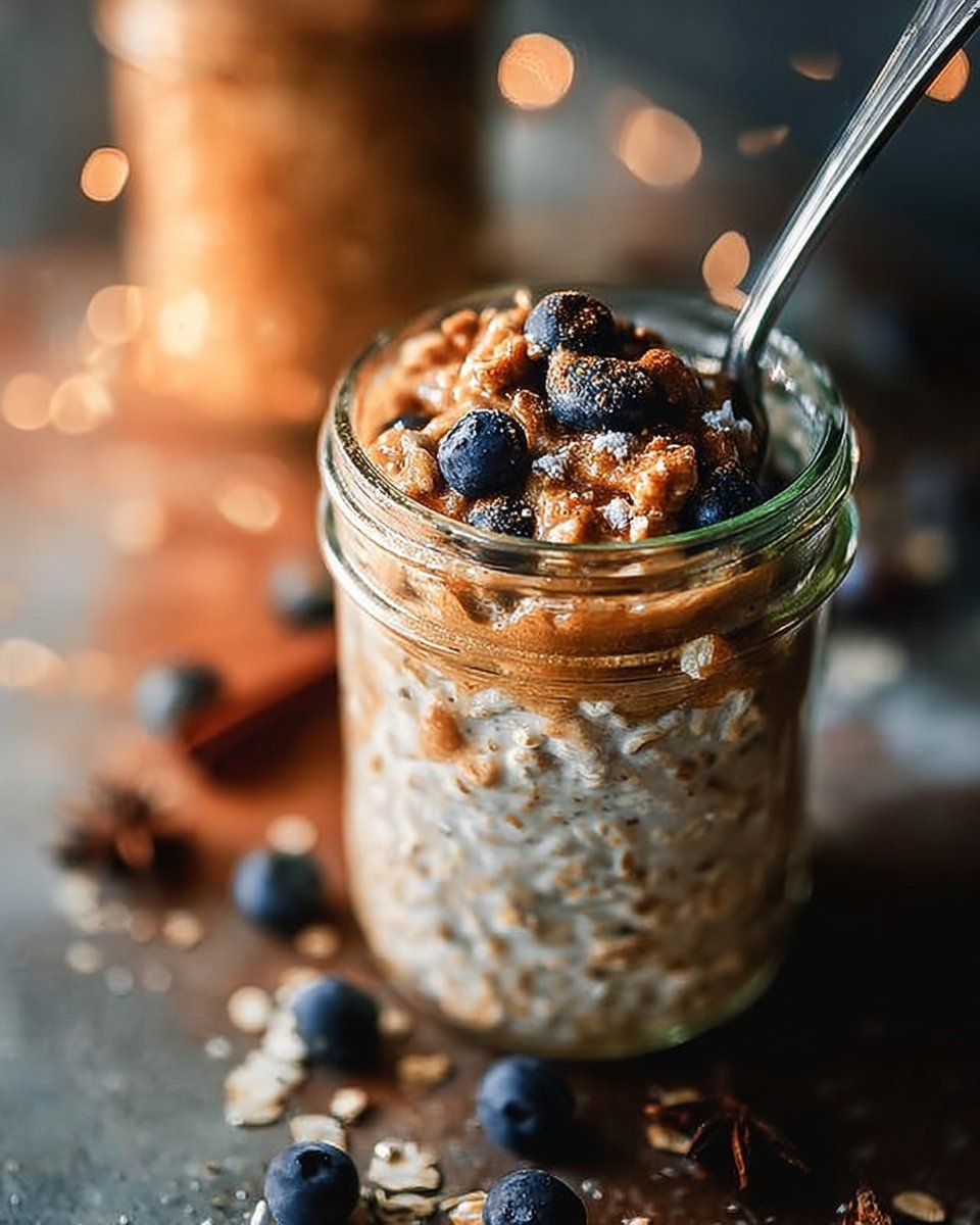 Cinnamon Vegan Overnight Oats