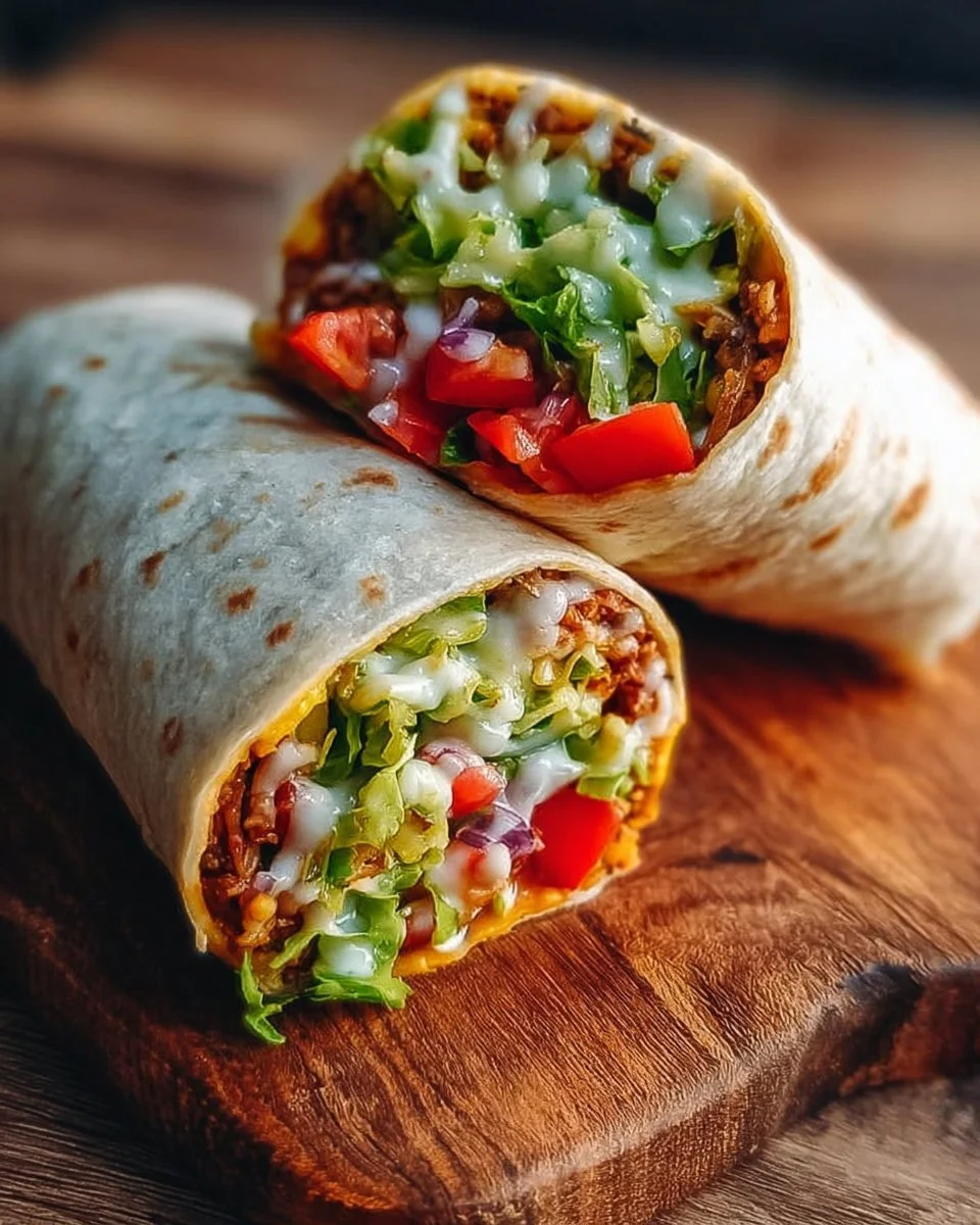 10-Minute Vegan Burrito Wraps