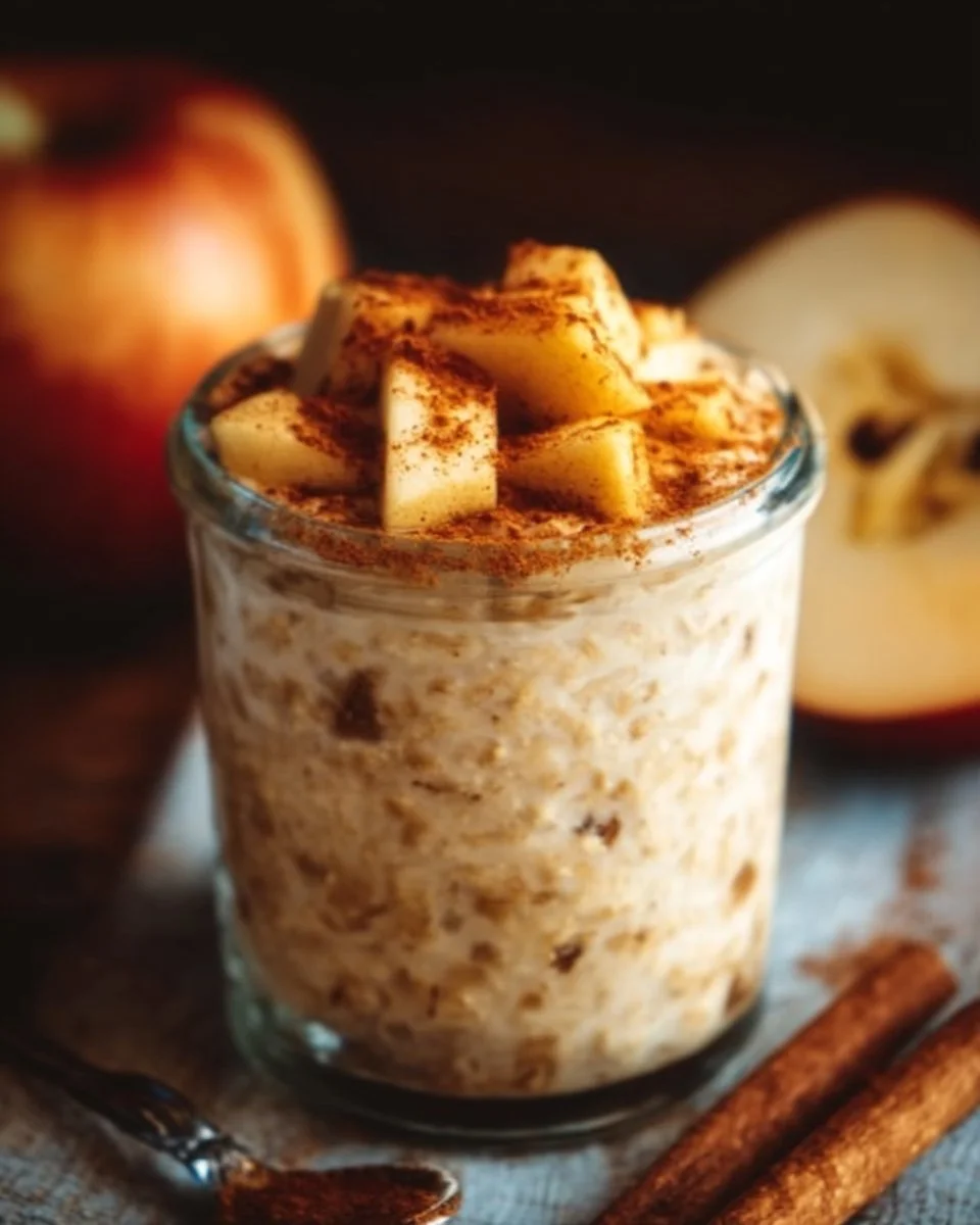 Apple Cinnamon Overnight Oats