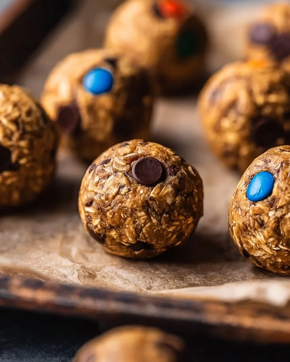 Best Monster Cookie Protein Balls
