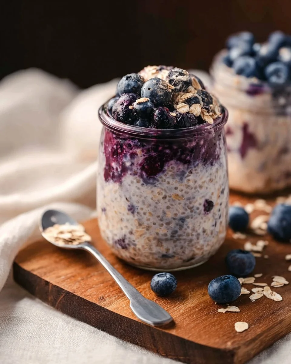 Blueberry Overnight Oats