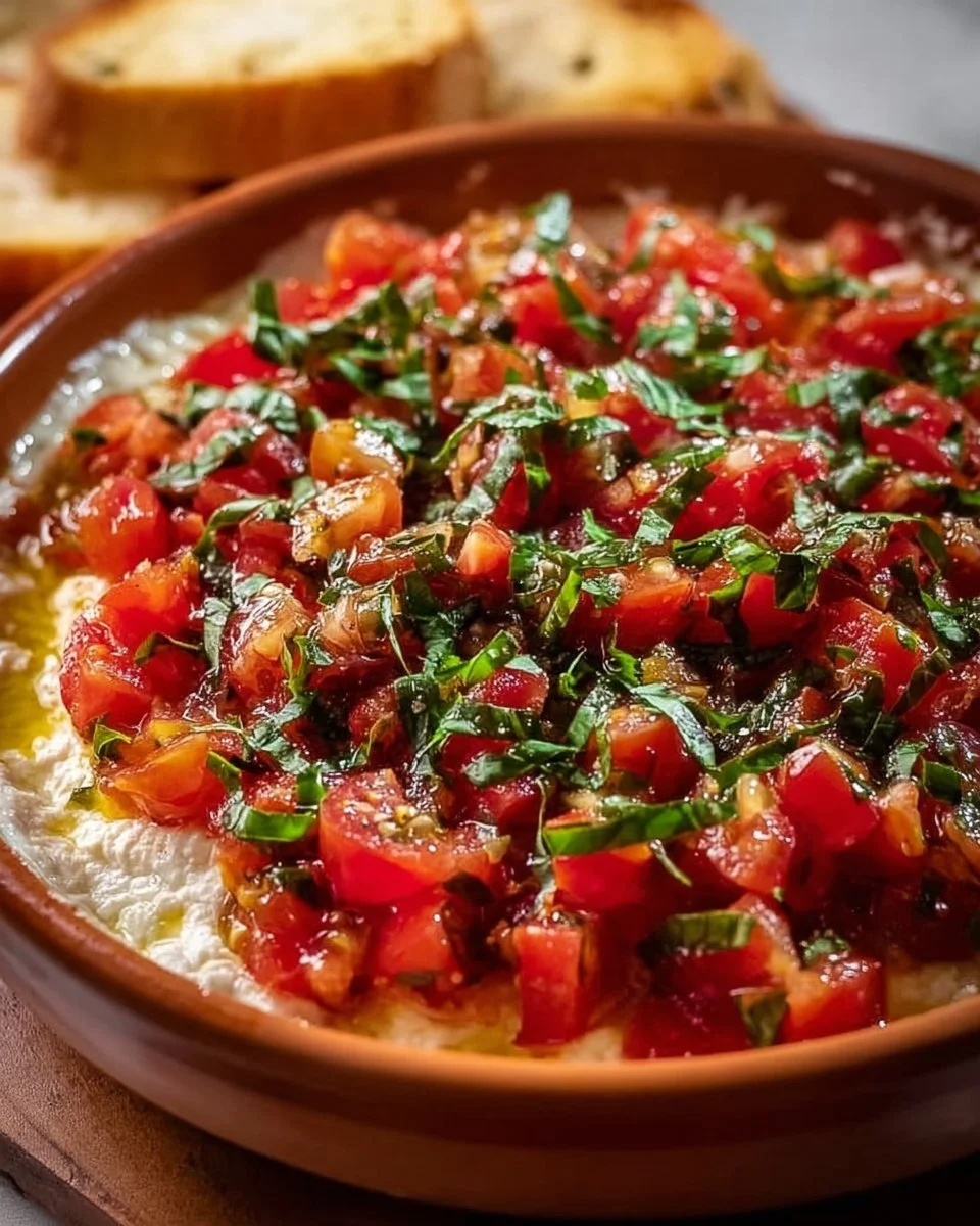 Bruschetta Dip: A Vibrant and Flavorful Appetizer to Delight Your Guests