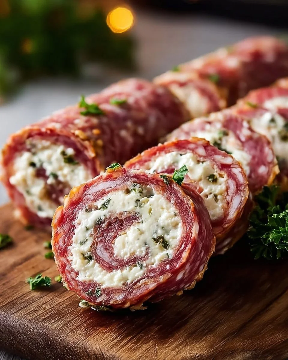 Cream Cheese Salami Roll Ups: A Perfect Appetizer for Any Occasion