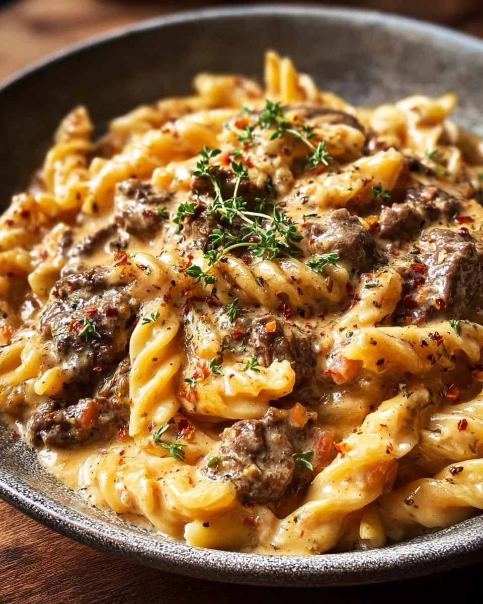 Creamy Beef Pasta