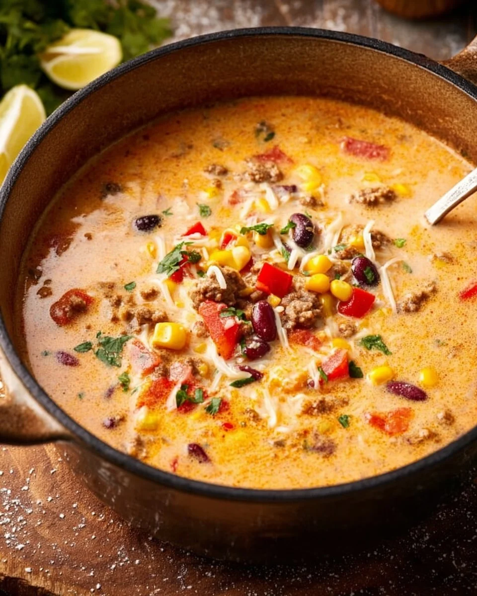 Creamy Taco Soup