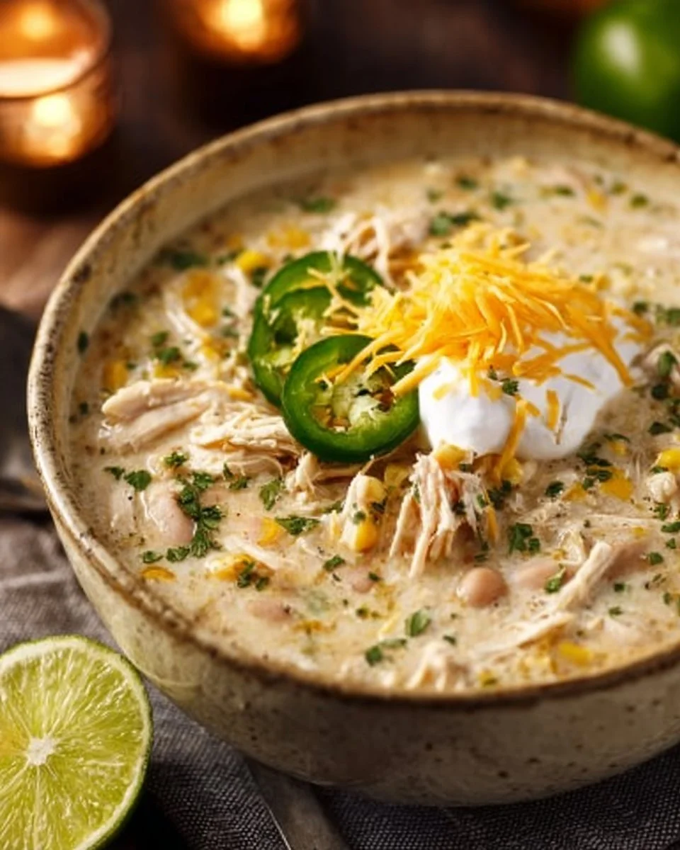 Creamy White Chicken Chili