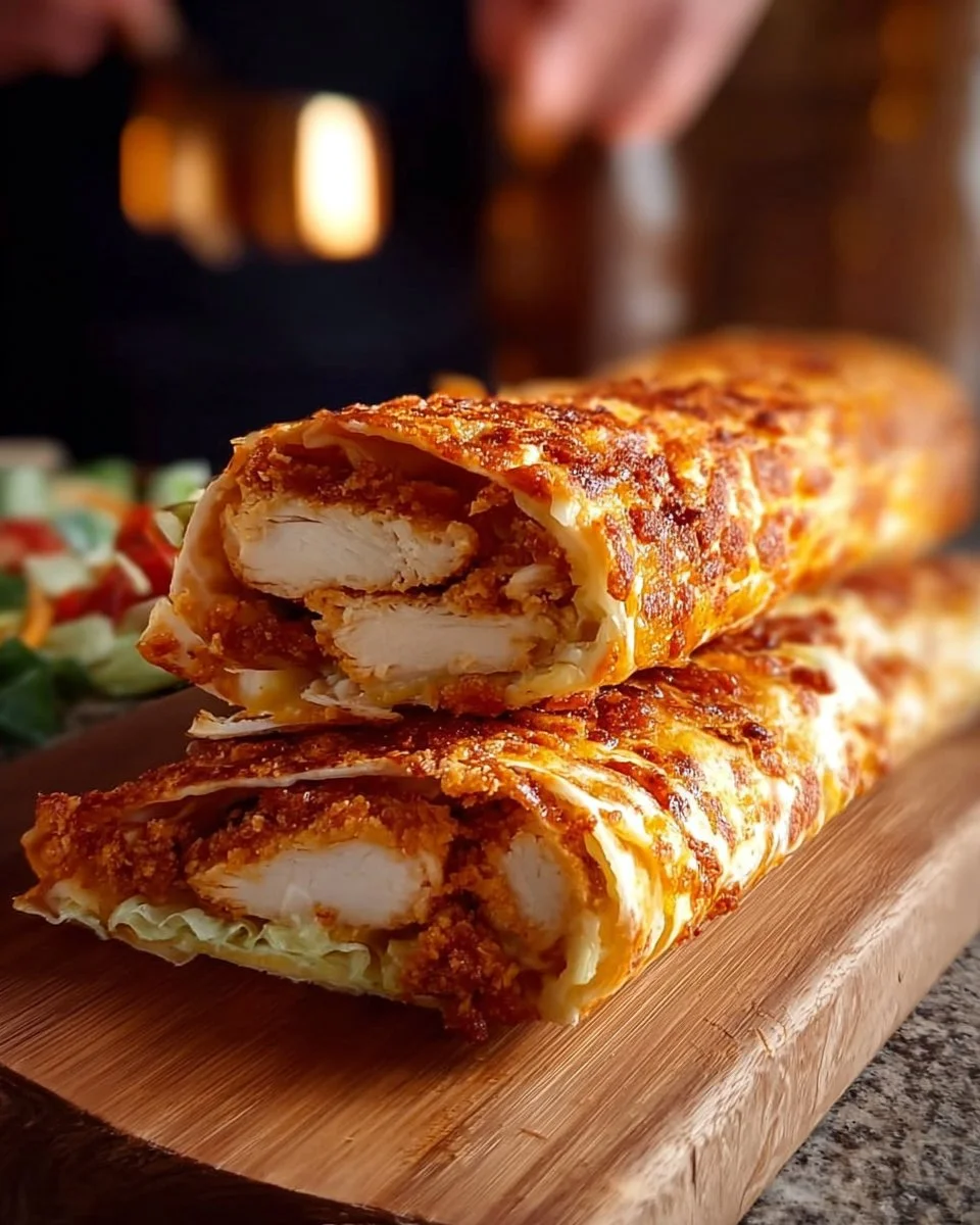 Crispy Chicken Wraps
