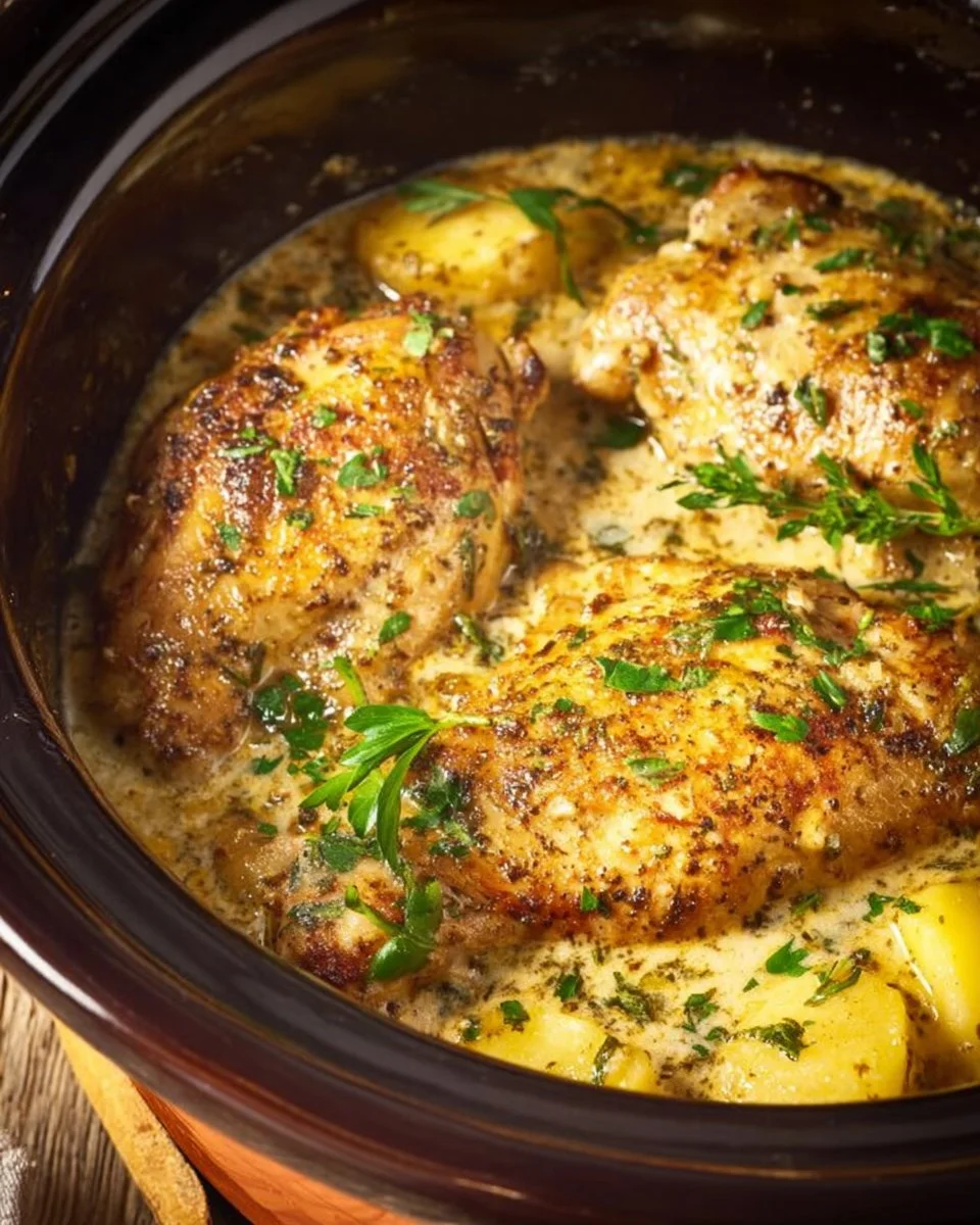 Crock Pot Angel Chicken