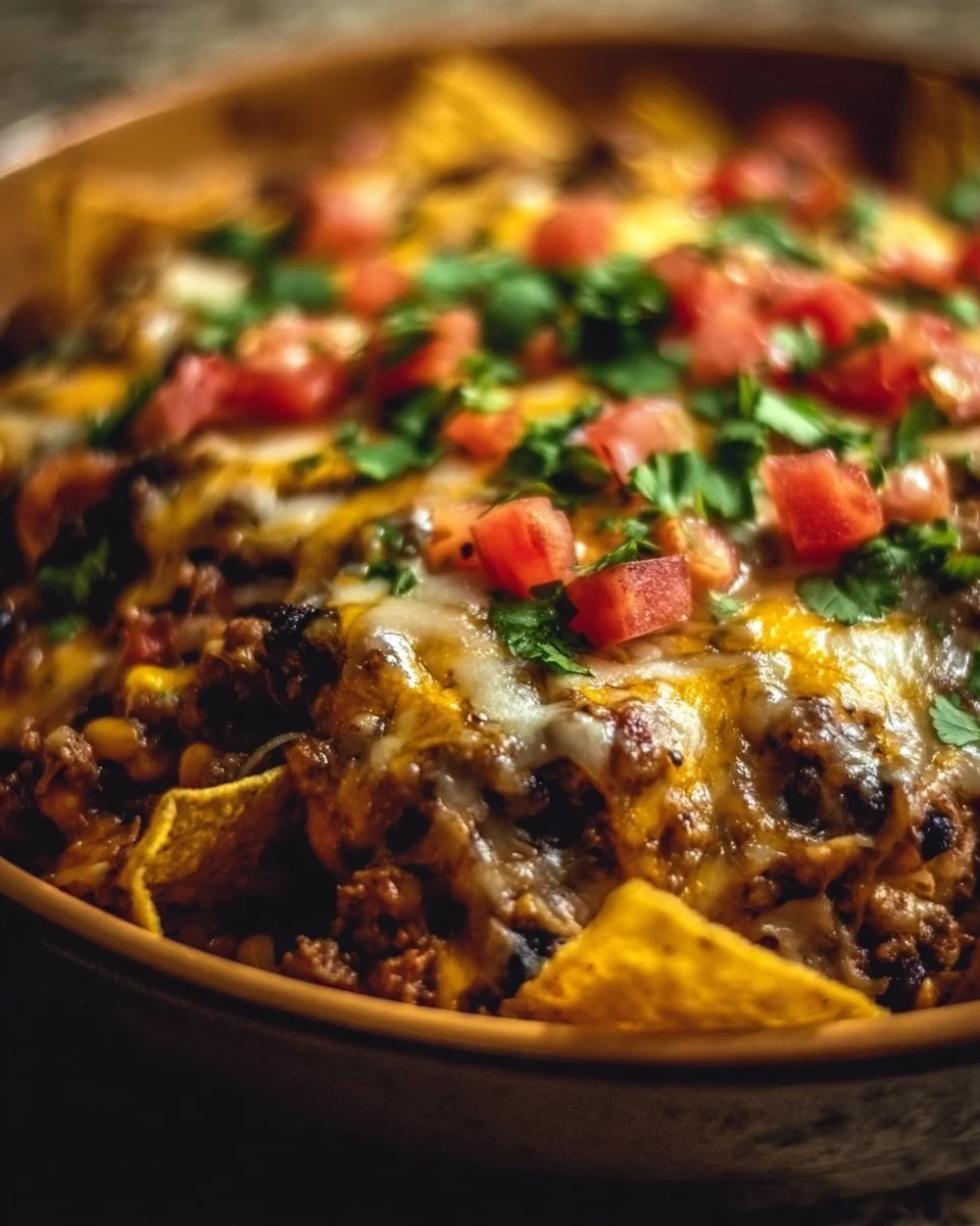 Crockpot Taco Casserole