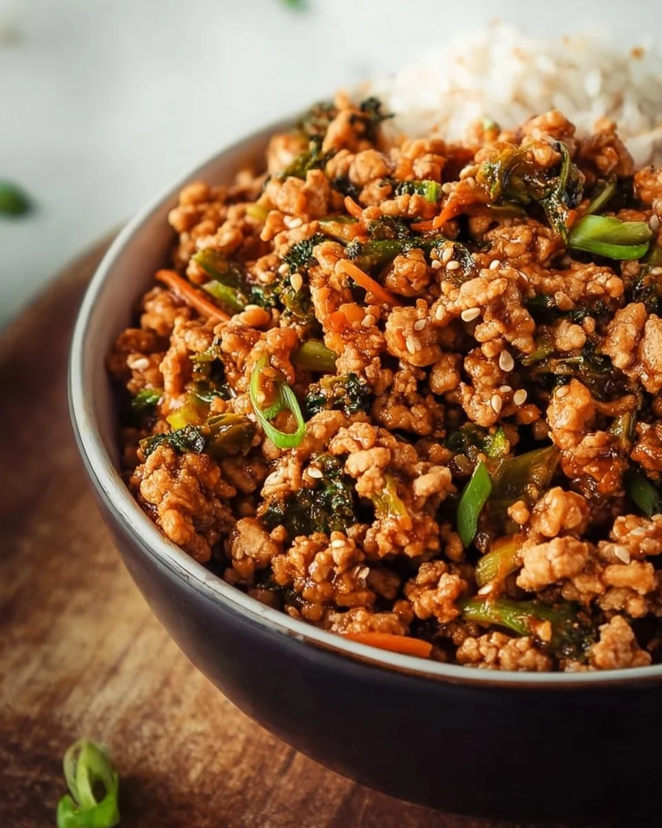 Firecracker Ground Chicken