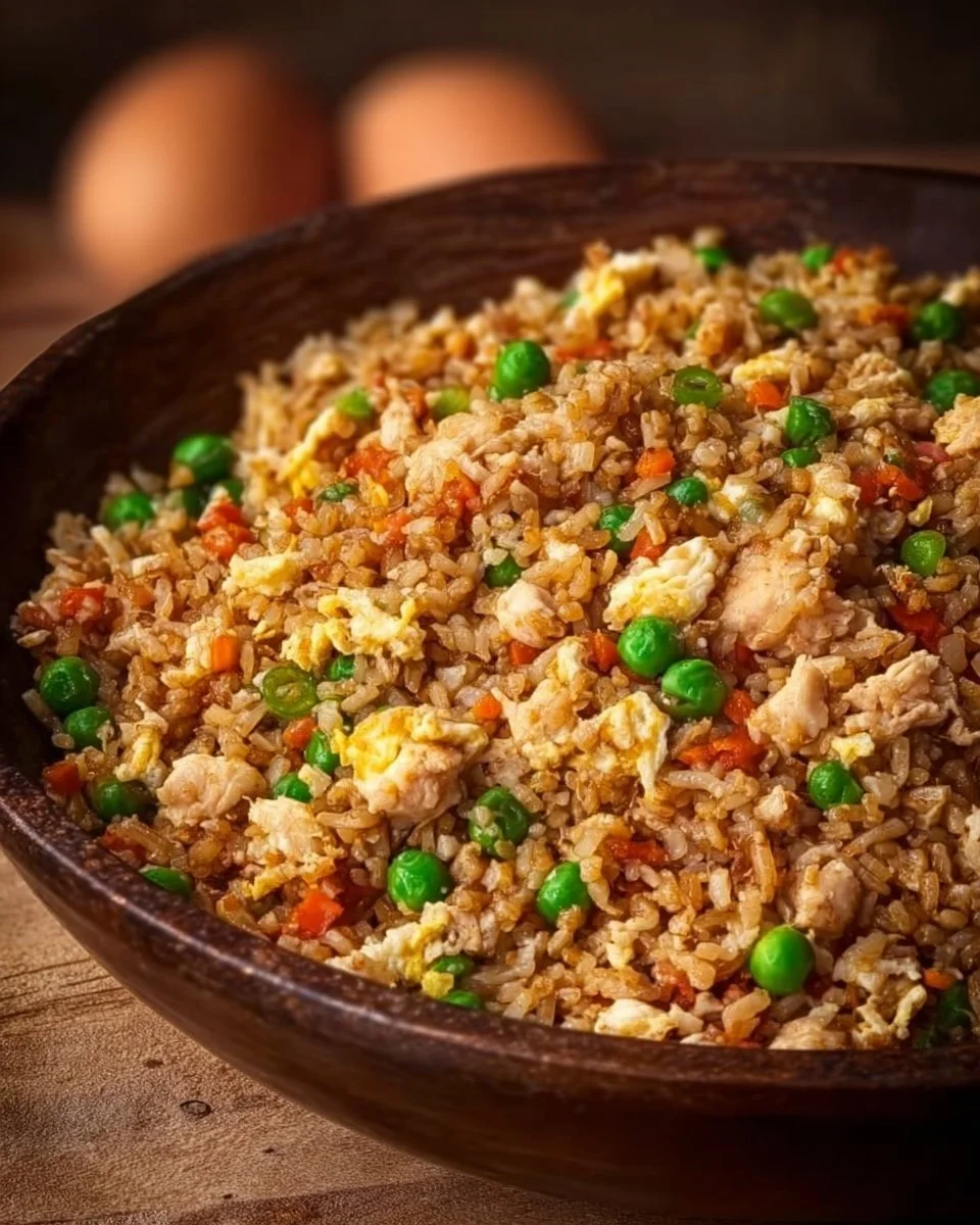 Ground Chicken Fried Rice